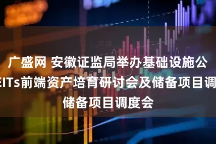 广盛网 安徽证监局举办基础设施公募REITs前端资产培育研讨会及储备项目调度会